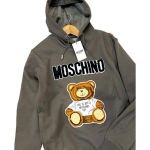 MOSCHINO LUXURY TEDDY HOODIE - UNISEX
